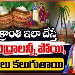 సంక్రాంతి రోజు ఎలా చేస్తే మీకు అన్నీ శుభాలే కలుగుతాయి.