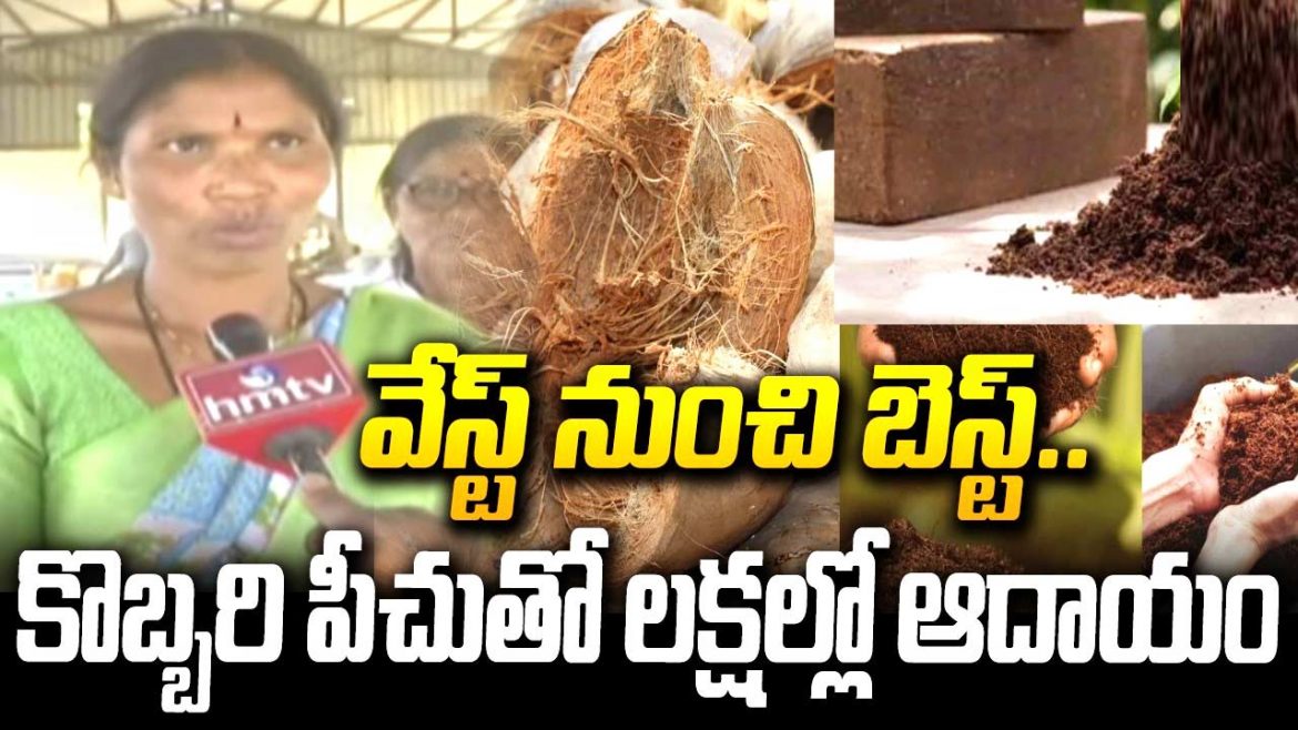 వేస్ట్ నుంచి బెస్ట్..కొబ్బరి పీచుతో లక్షల్లో ఆదాయం.
